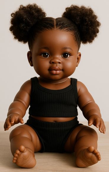 Brown skin doll.